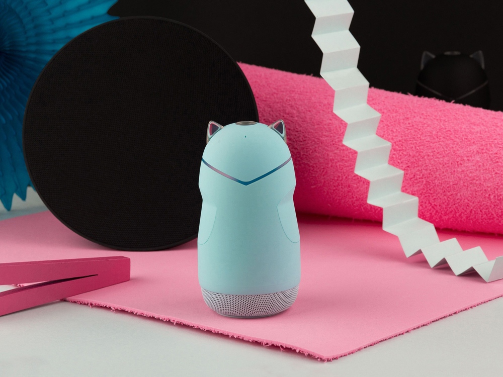 Портативная колонка TWS Mysound Kitty 2C (зеленый)  (Изображение 6)