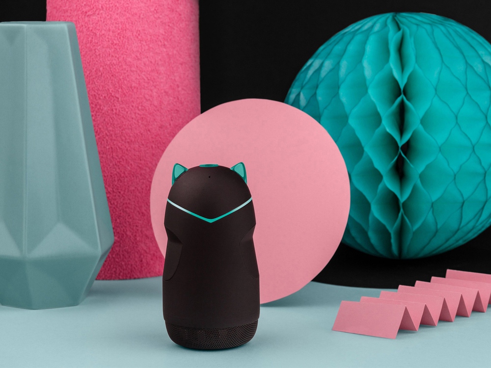 Портативная колонка TWS Mysound Kitty 1C (черный)  (Изображение 6)