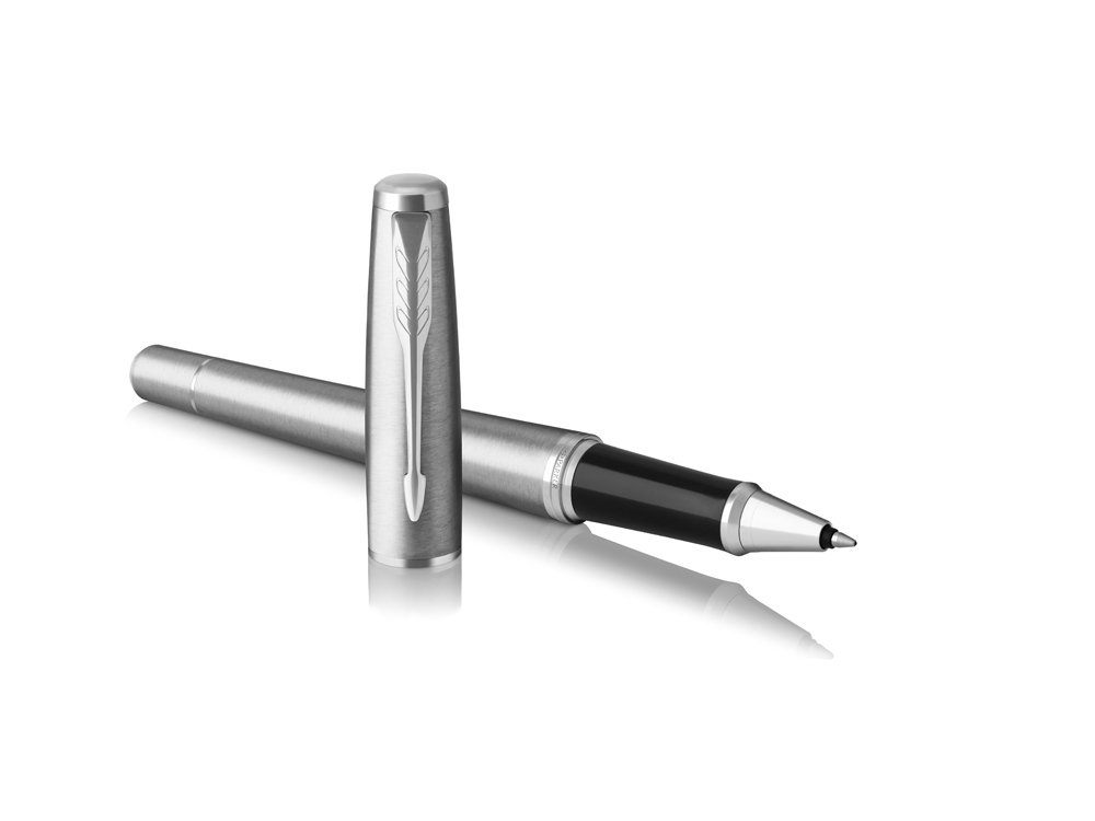 Ручка роллер Parker Urban Core Metro Metallic CT, серебристый (Изображение 3)
