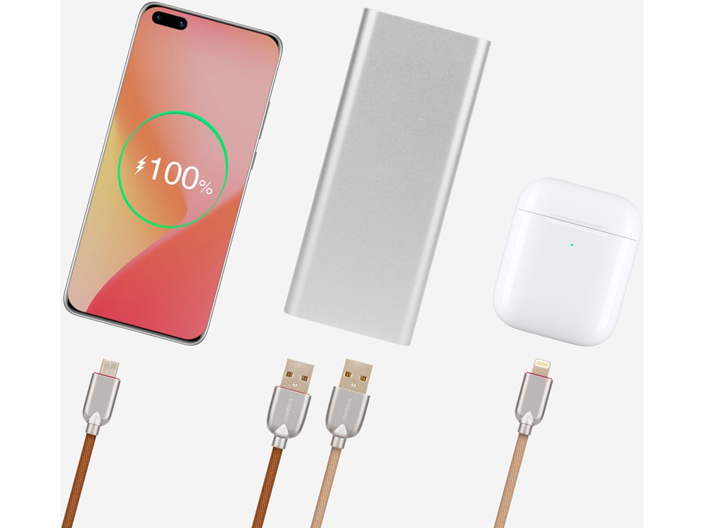 Внешний аккумулятор NEO AZ220S Quick, 22000 mAh (серебристый)  (Изображение 9)