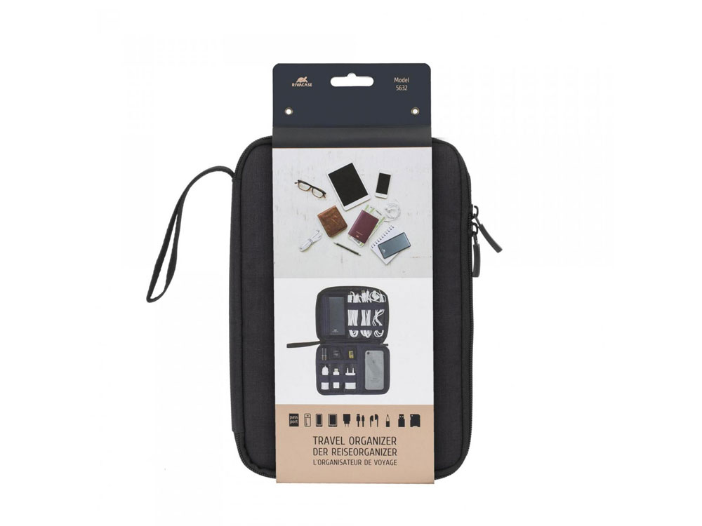 Чехол для хранения аксессуаров, черный (Изображение 5)