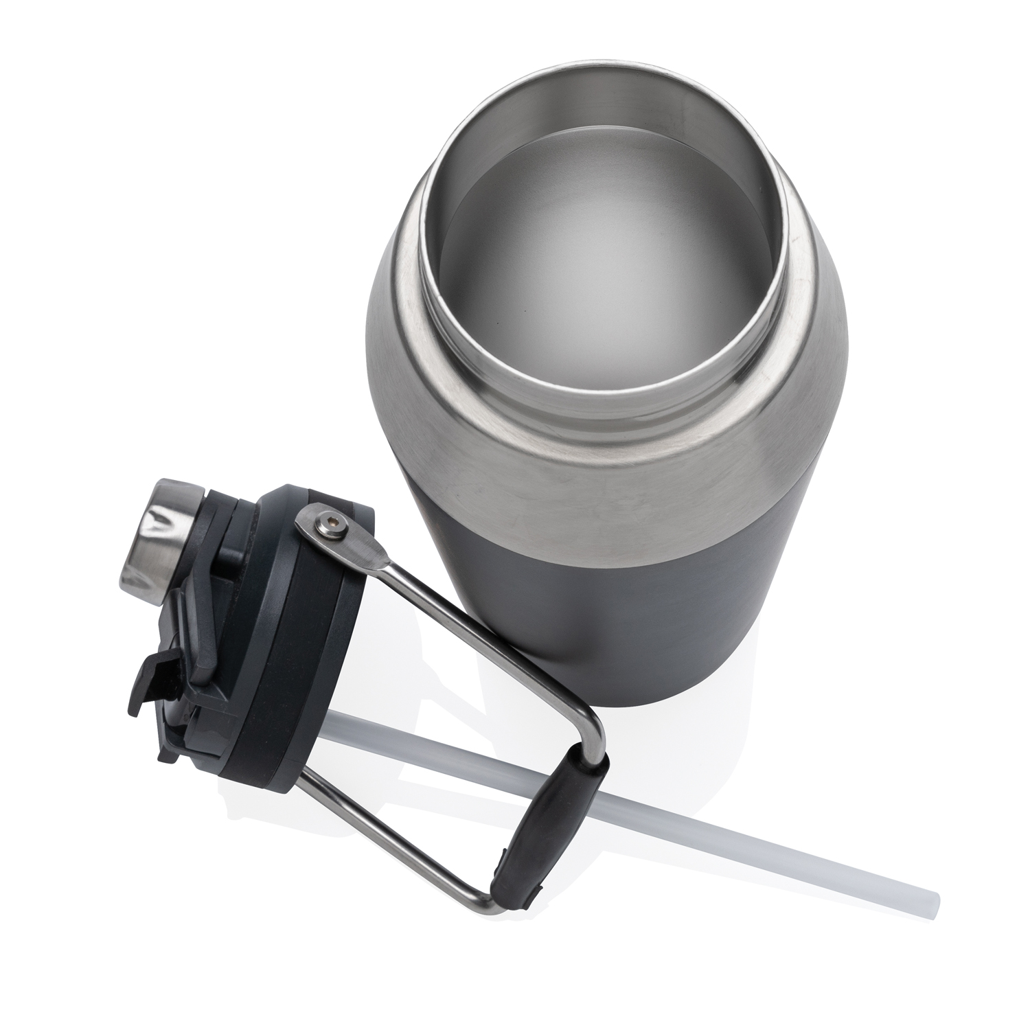 Стальная вакуумная бутылка 2-в-1, 1 л (Изображение 8)