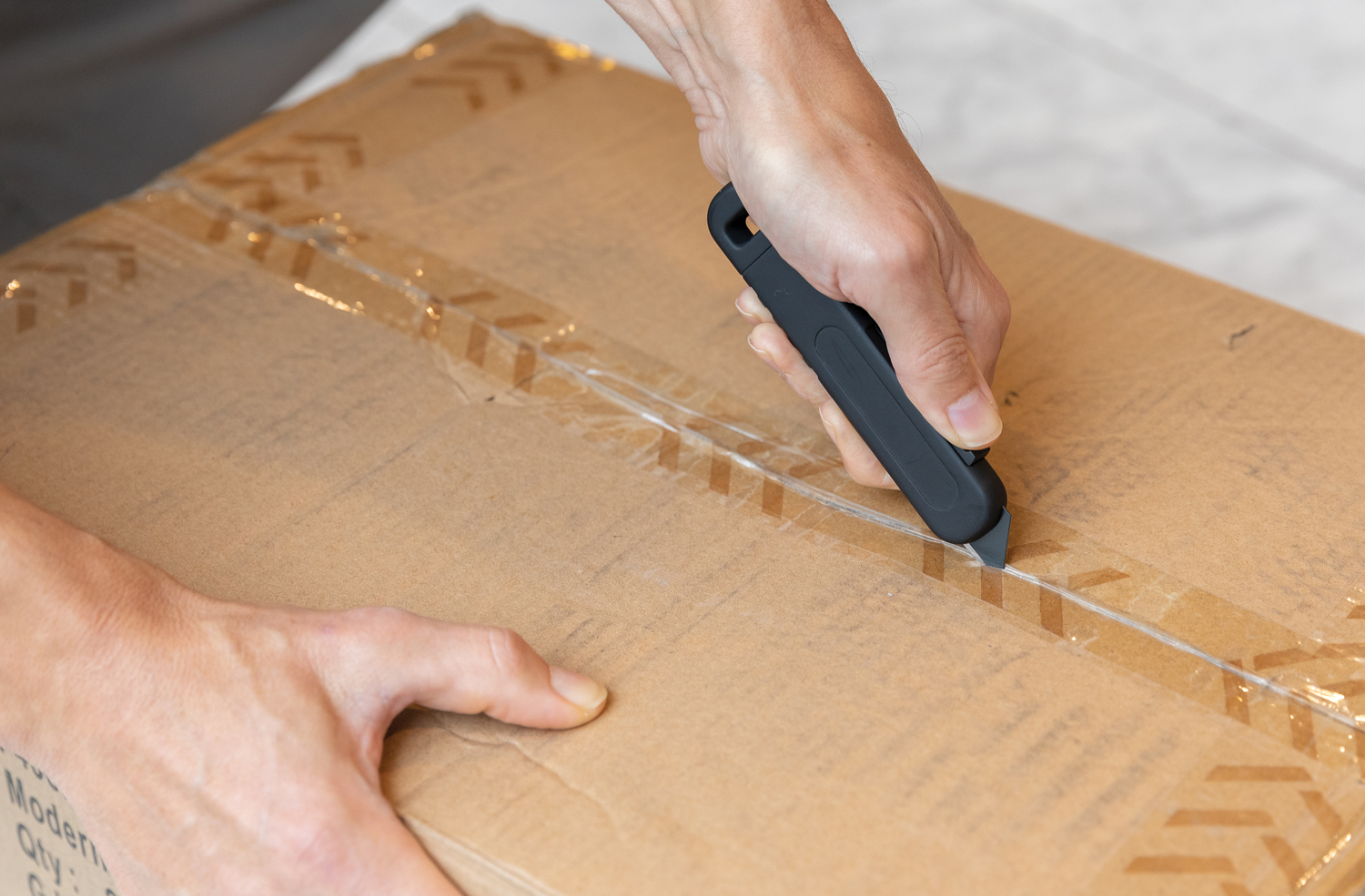 Безопасный строительный нож для посылок (Изображение 4)