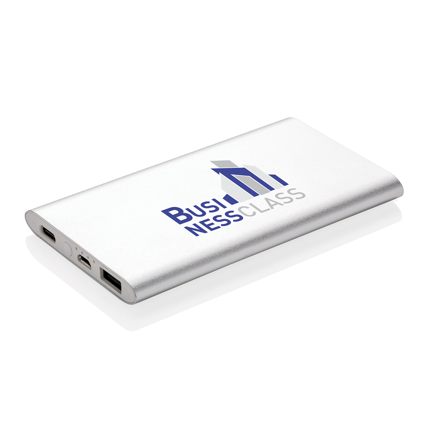 Зарядное устройство Type-C, 4 000 мАч, серебряный (Изображение 3)