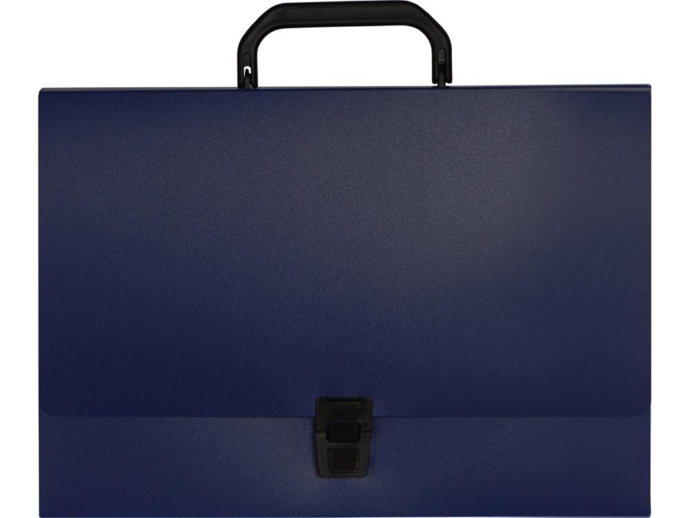 Папка-портфель А4 (синий)  (Изображение 2)
