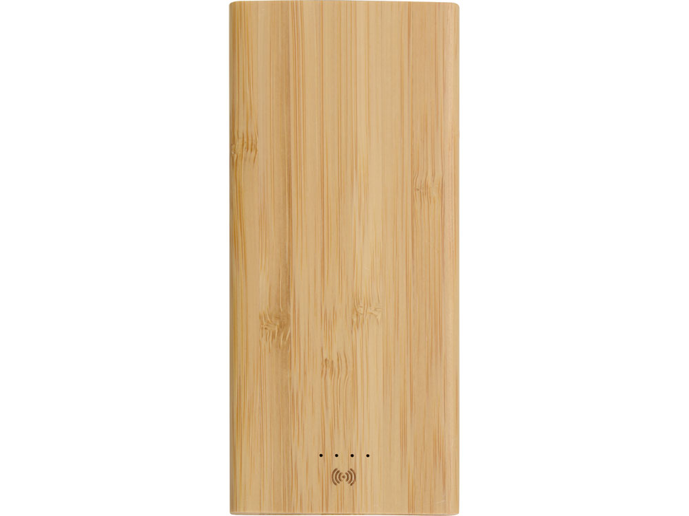 Внешний беспроводной аккумулятор из бамбука Bamboo Air, 10000 mAh (Изображение 4)