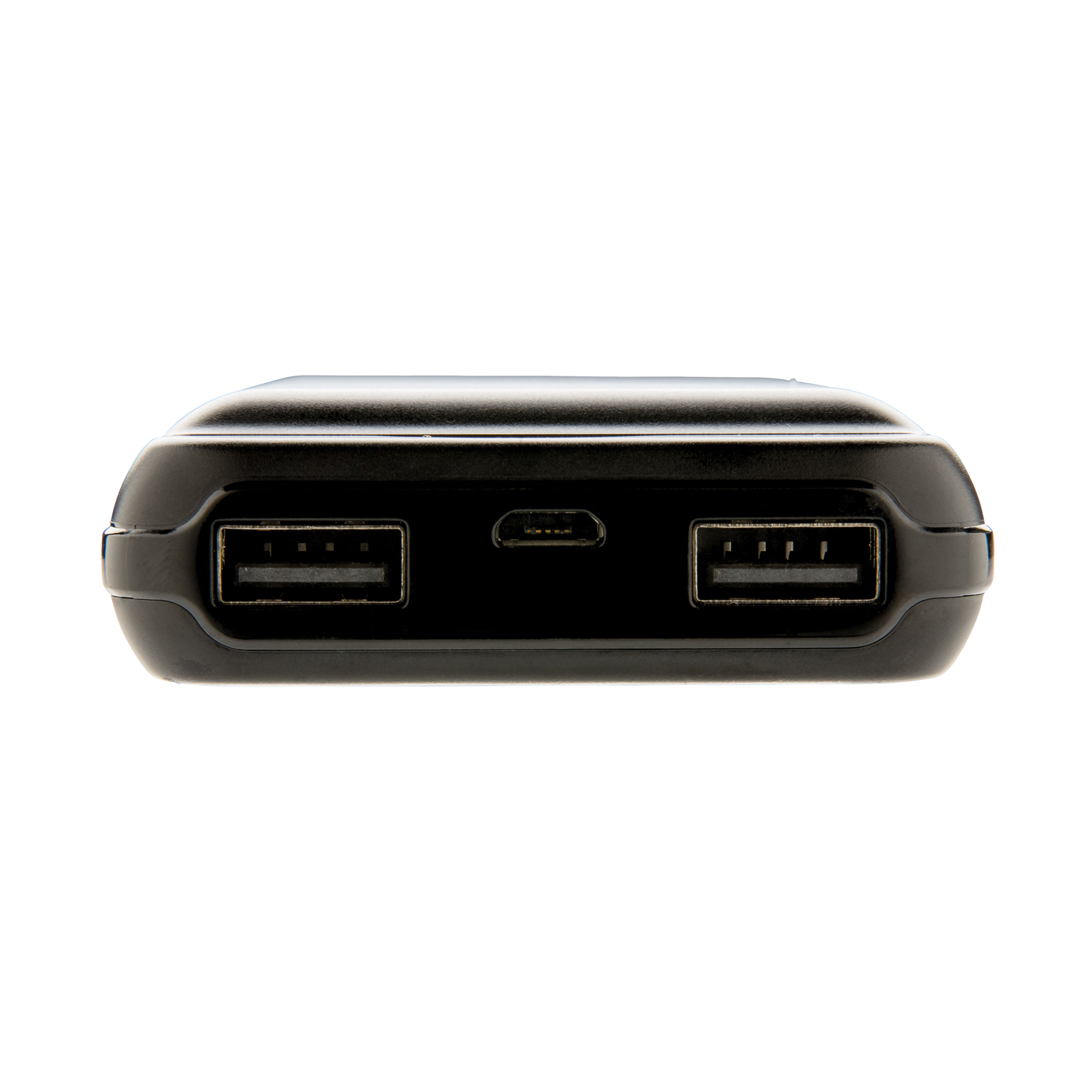 Карманный внешний аккумулятор на 10 000 мАч, черный (Изображение 5)