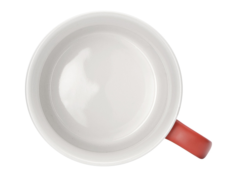 Кружка Nancy, матовая (красный)  (Изображение 4)