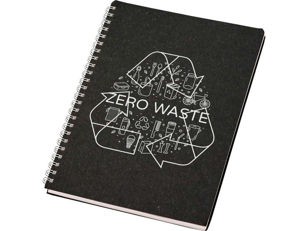 Блокнот Nero формата A5 , черный (Изображение 6)