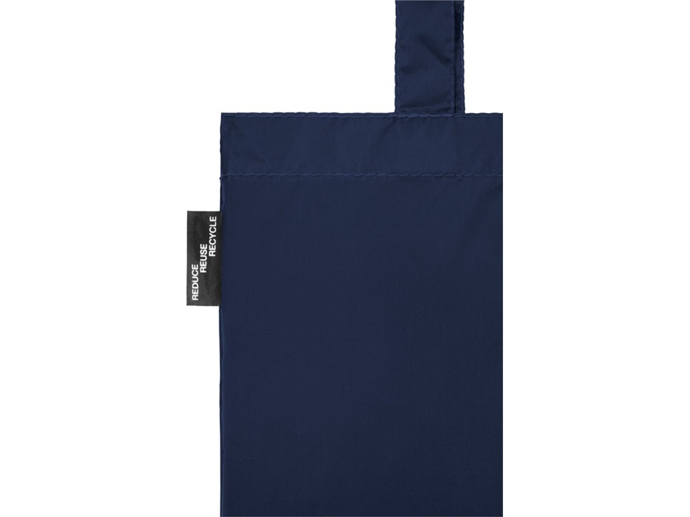 Эко-сумка Sai из переработанных пластиковых бутылок (темно-синий)  (Изображение 5)