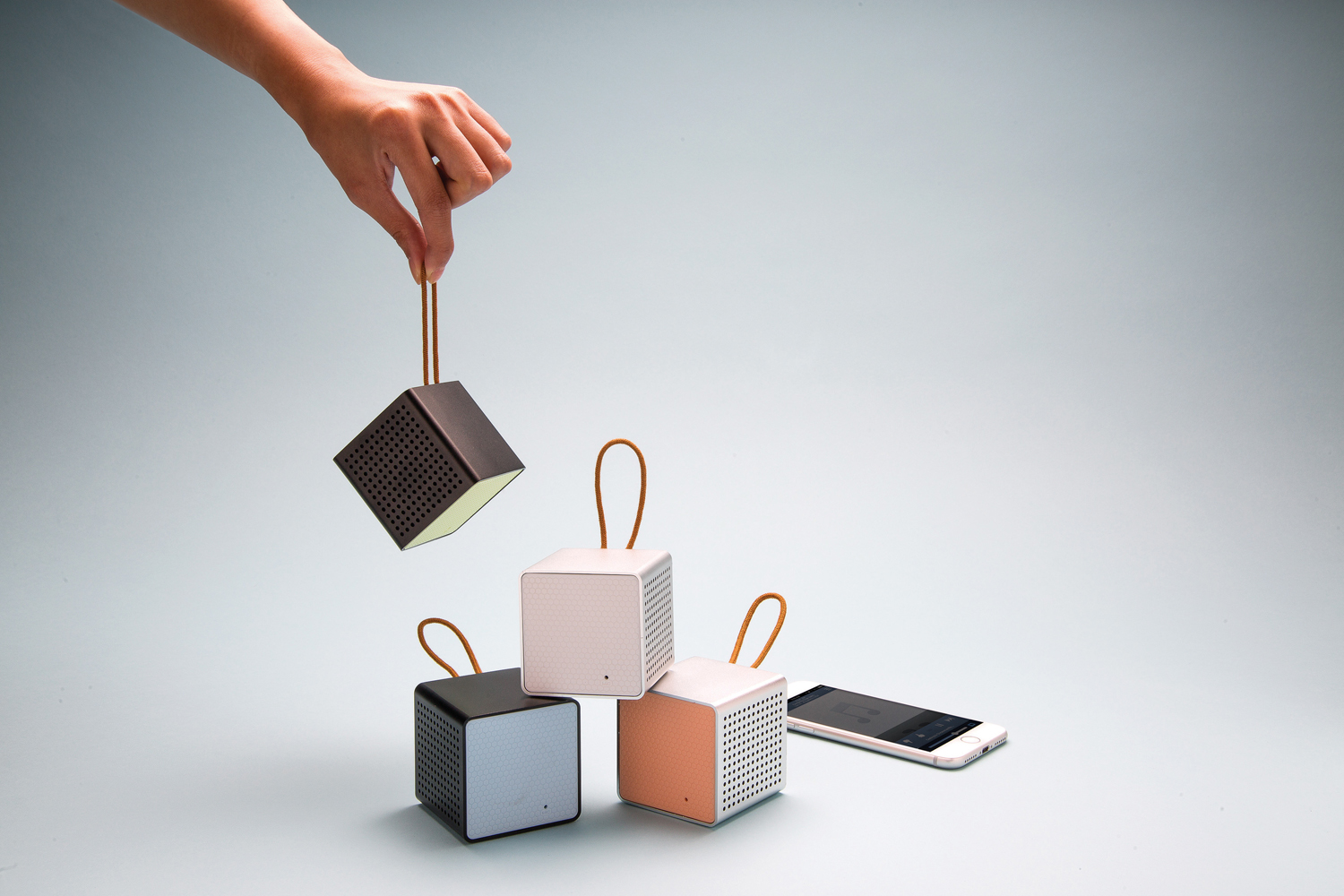 Беспроводная колонка Vibe, розовый (Изображение 6)