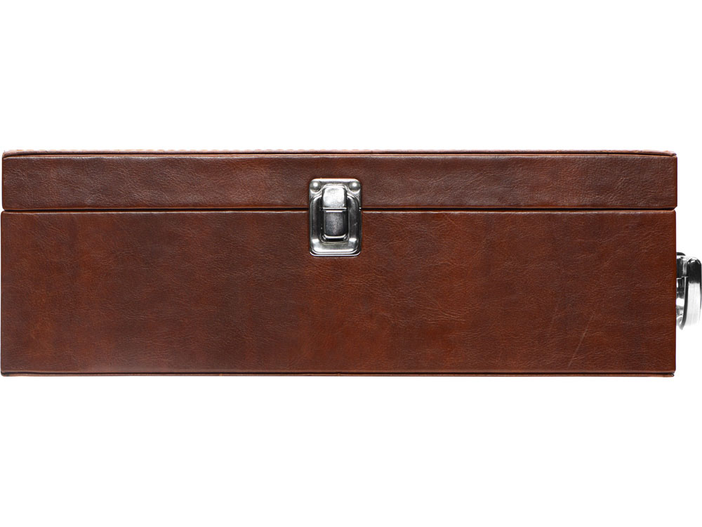 Набор аксессуаров для вина в подарочной коробке Fabrizio, коричневый (Изображение 5)