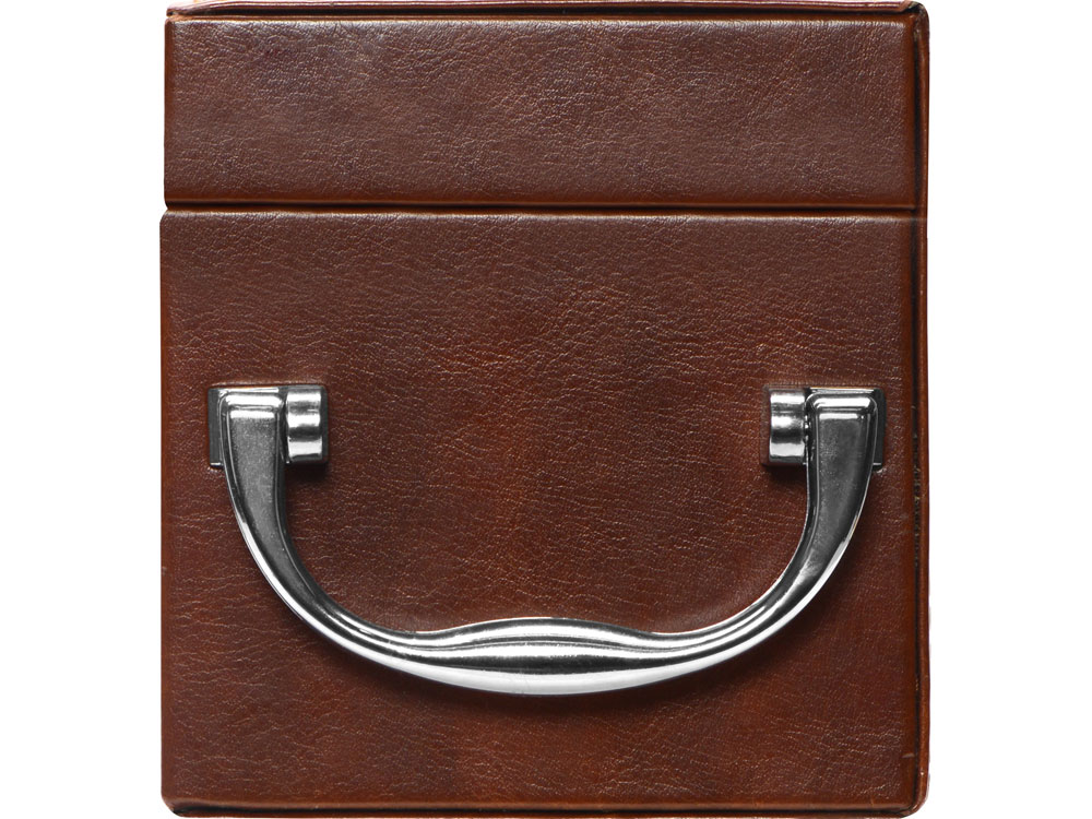 Набор аксессуаров для вина в подарочной коробке Fabrizio, коричневый (Изображение 7)