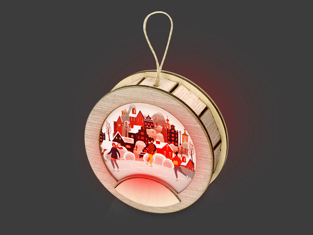 Подвеска с подсветкой, круг (Изображение 2)