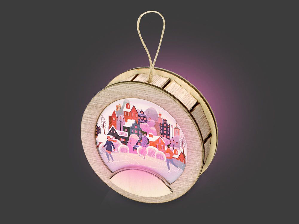 Подвеска с подсветкой, круг (Изображение 3)