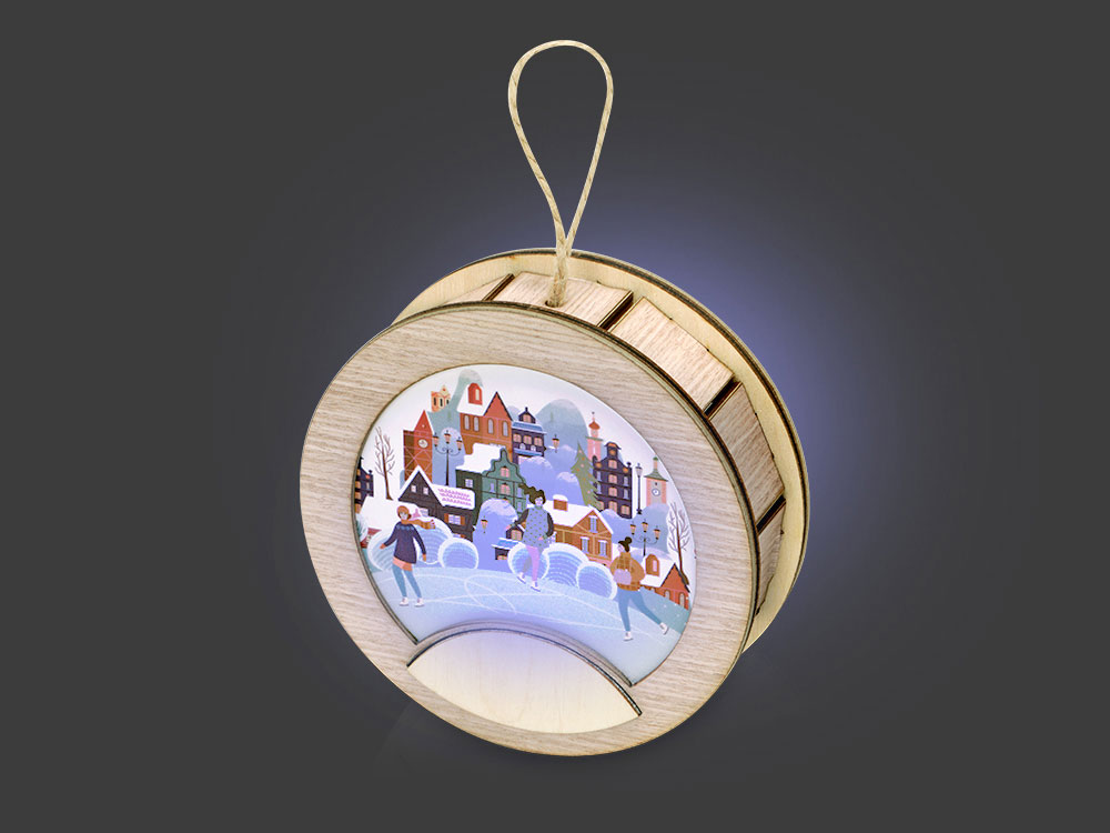 Подвеска с подсветкой, круг (Изображение 4)