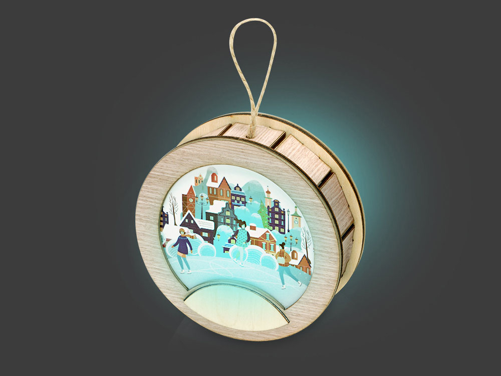 Подвеска с подсветкой, круг (Изображение 5)