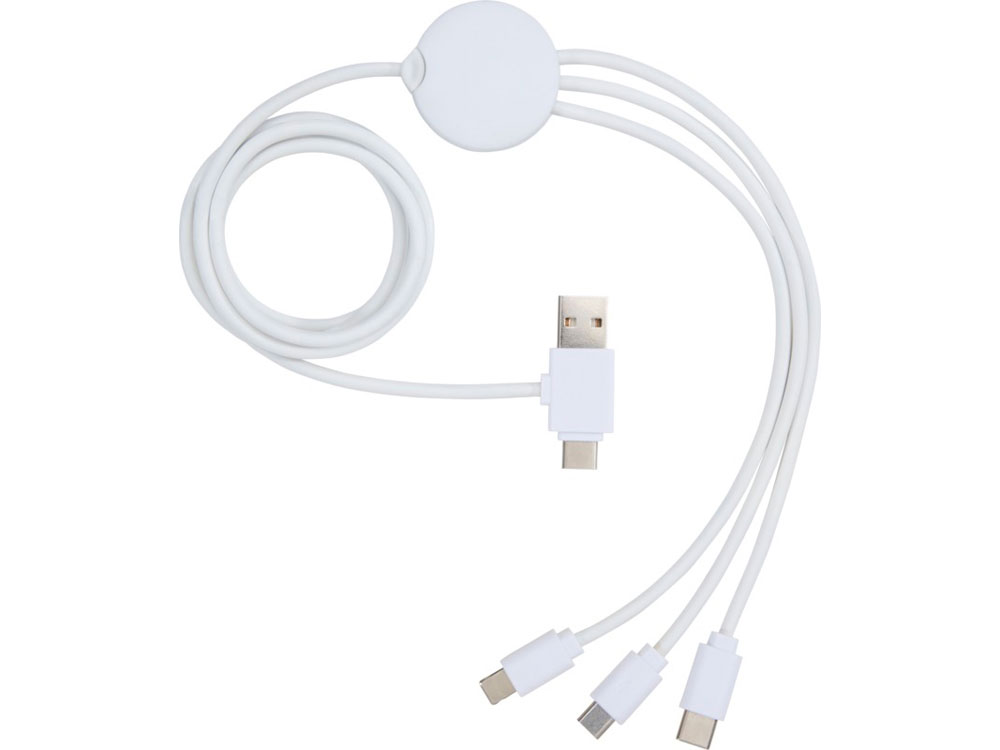 Зарядный кабель 5-в-1 с противобактериальной присадкой Pure (Изображение 3)