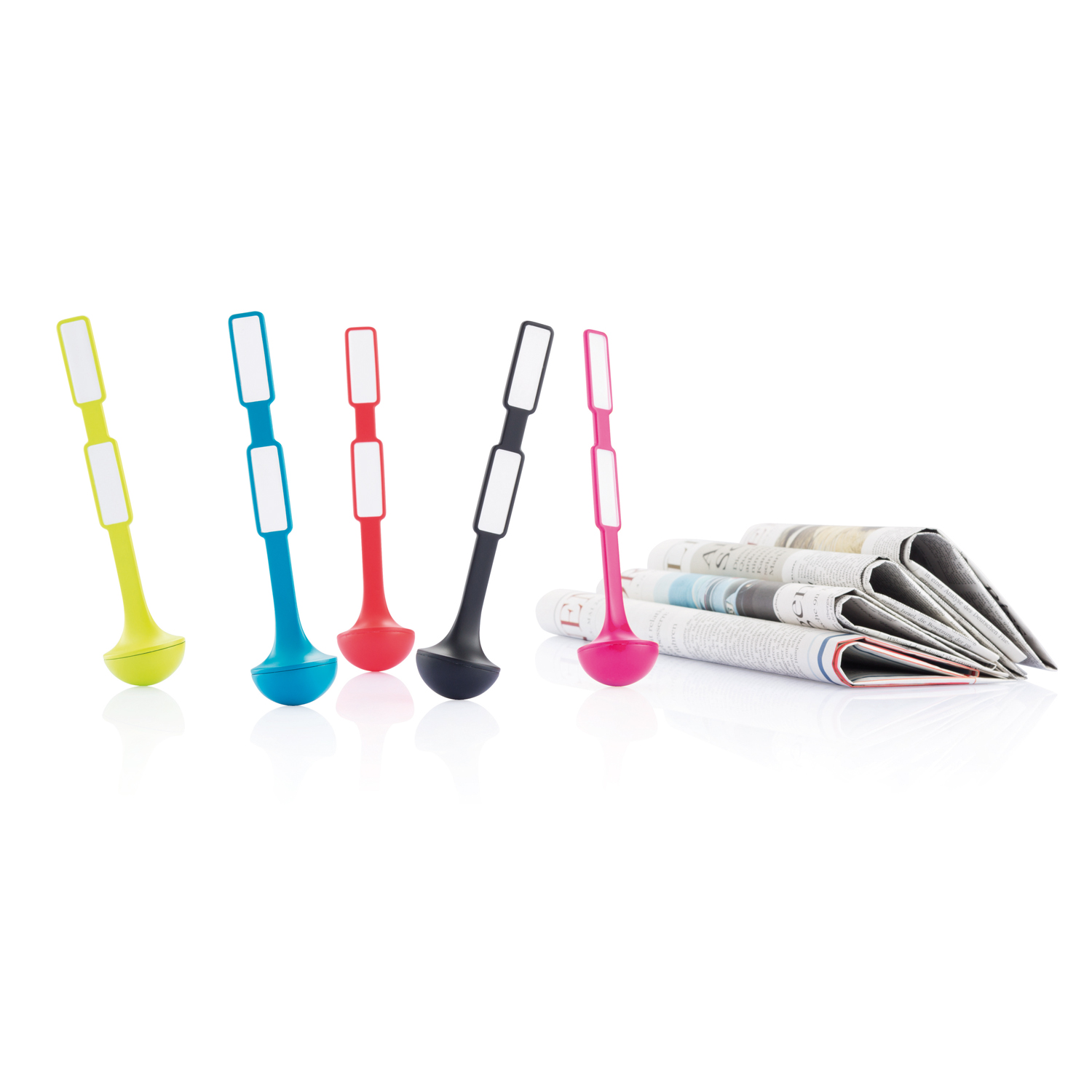 Очки-неваляшка для чтения мелкого шрифта Opto, синий (Изображение 3)