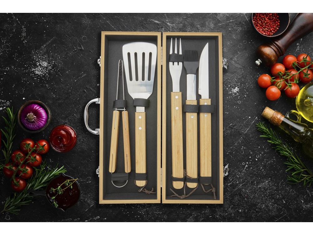 Churras Набор для барбекю из 5 предметов, natural (Изображение 5)