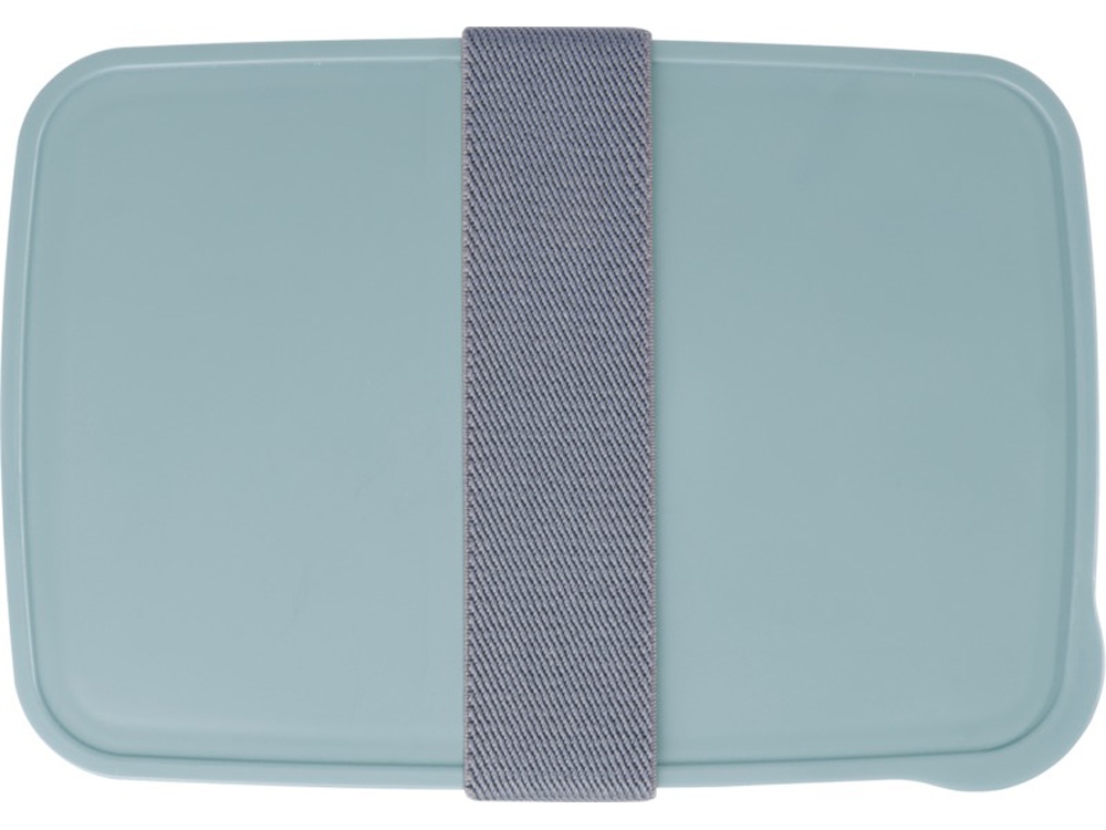 Контейнер для завтрака Dovi из переработанного пластика (зеленый)  (Изображение 2)