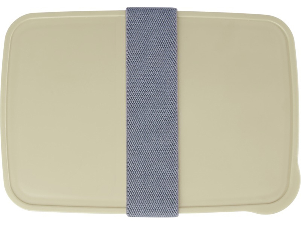 Контейнер для завтрака Dovi из переработанного пластика (бежевый)  (Изображение 2)