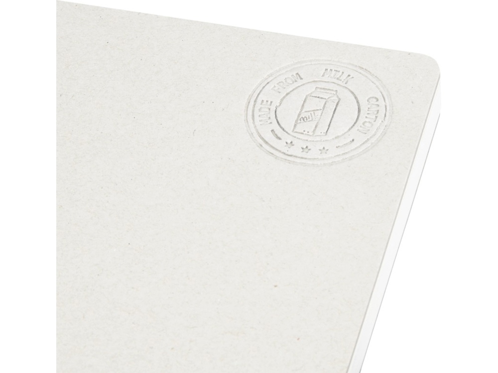 Dairy Dream мягкий блокнот для заметок форматом A5, белый (Изображение 6)