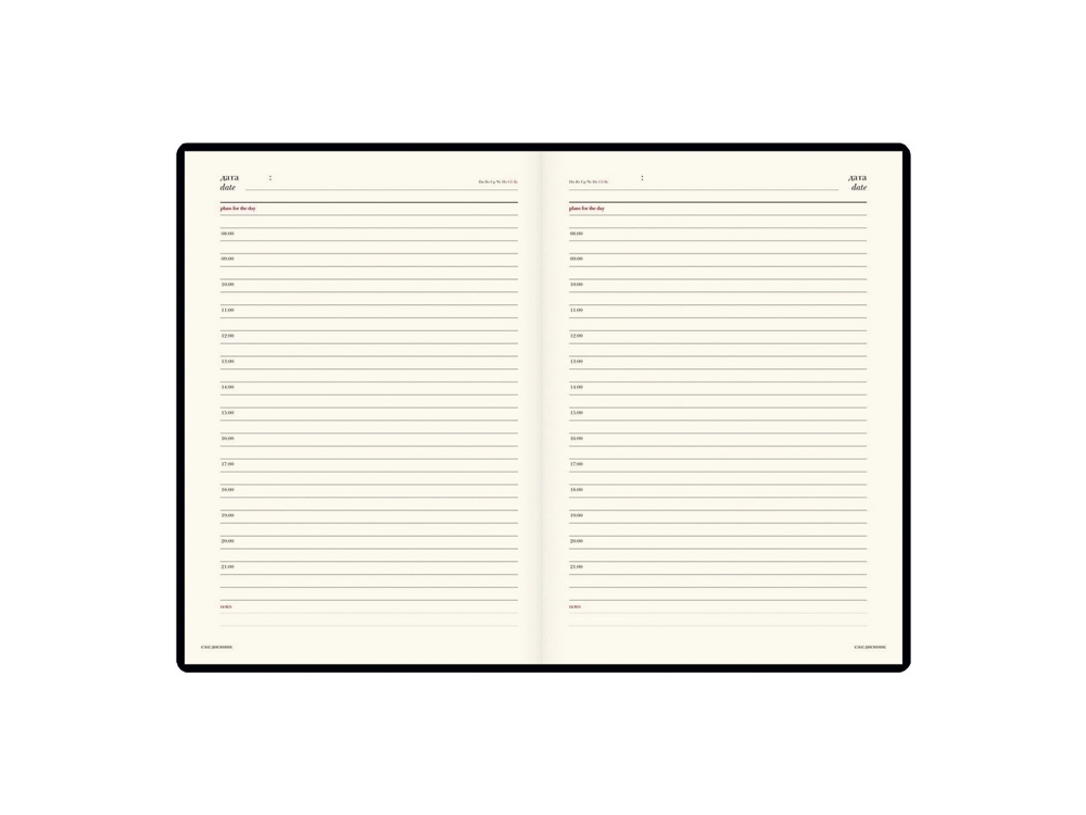 Ежедневник недатированный А5+ Persona (синий)  (Изображение 5)