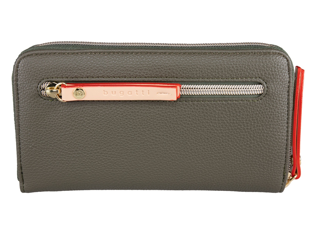 Кошелек женский Ella (оливковый)  (Изображение 5)