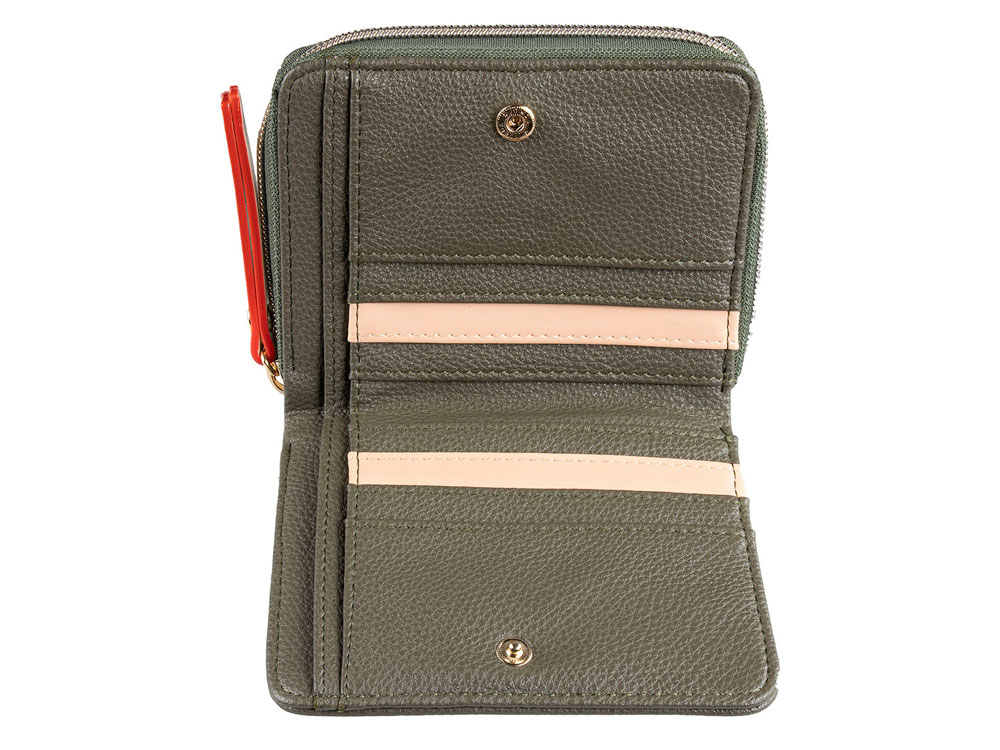 Кошелёк женский Ella (зеленый)  (Изображение 5)