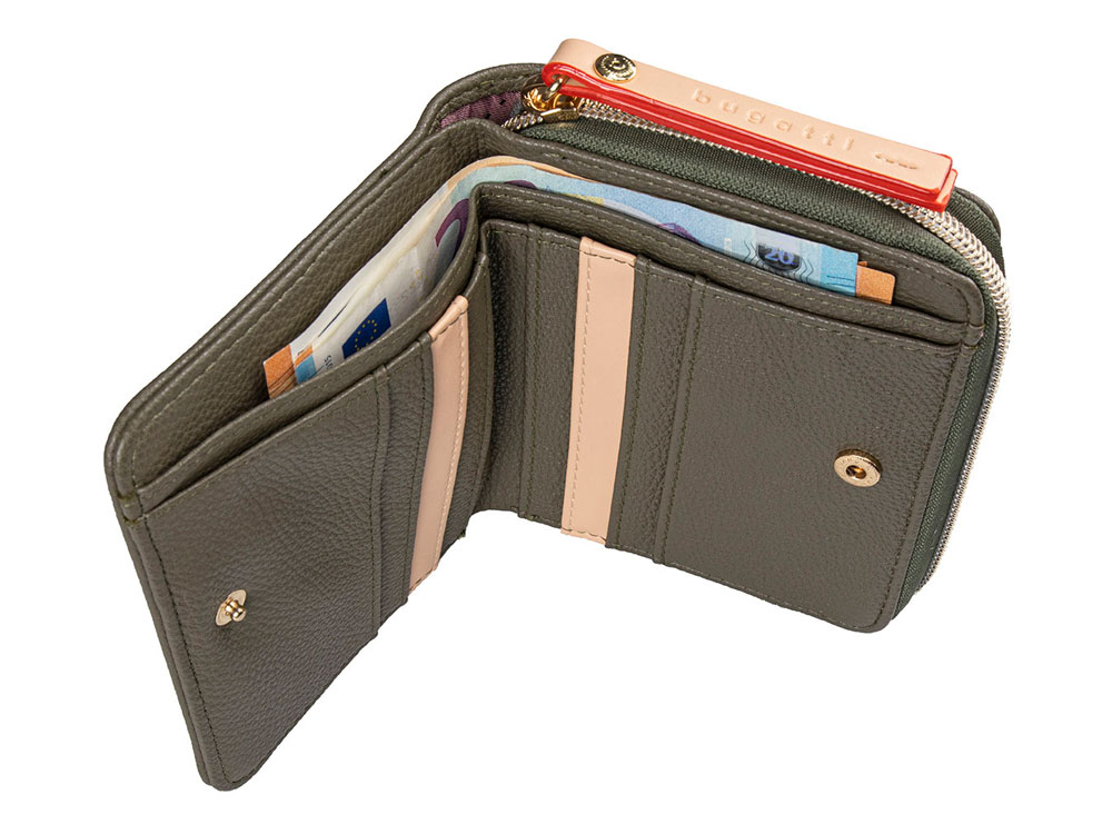 Кошелёк женский Ella (зеленый)  (Изображение 6)