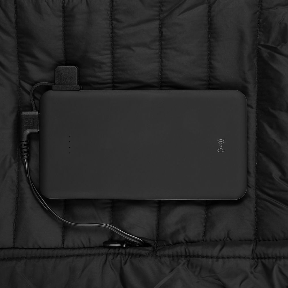 Куртка с подогревом Thermalli Meribell черная, размер XL (Изображение 10)