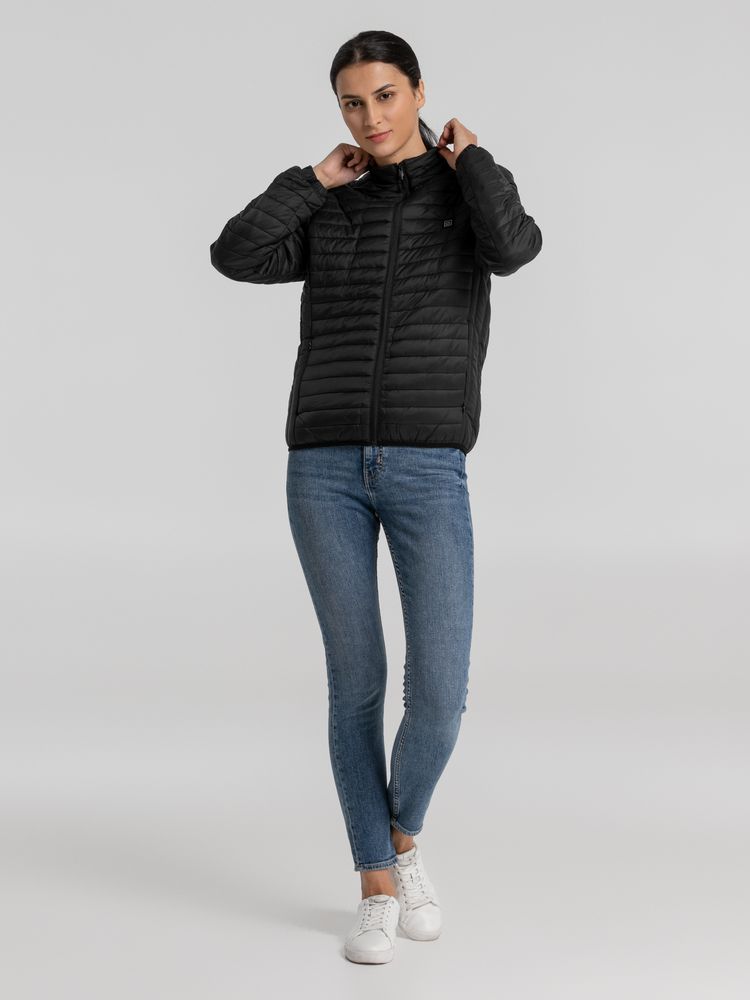 Куртка с подогревом Thermalli Meribell черная, размер XL (Изображение 14)