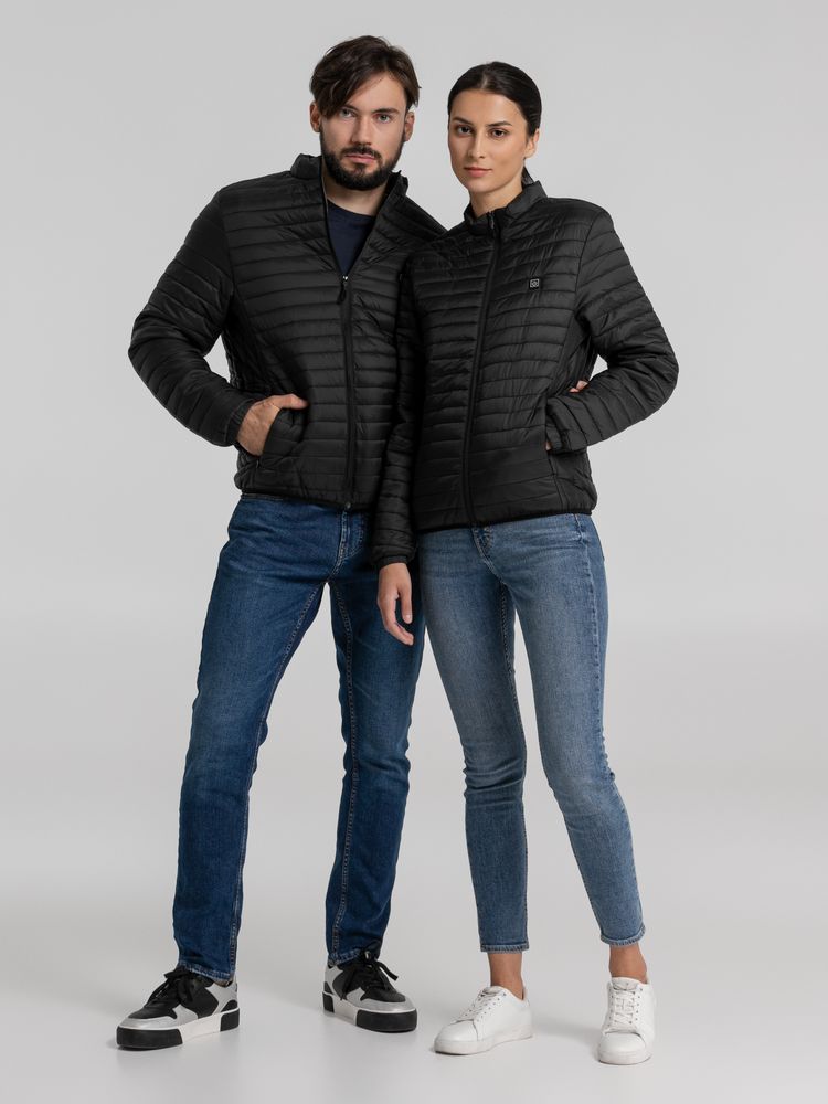 Куртка с подогревом Thermalli Meribell черная, размер XL (Изображение 16)