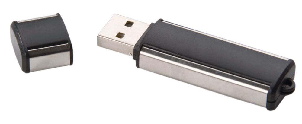 Флешка Bar, черная (Изображение 2)