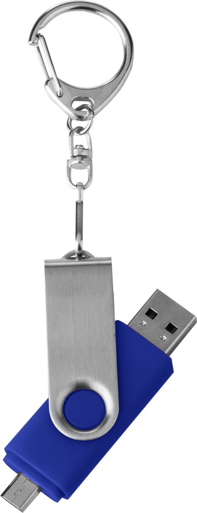 Флешка Double Twist 16 Гб синяя (Изображение 2)