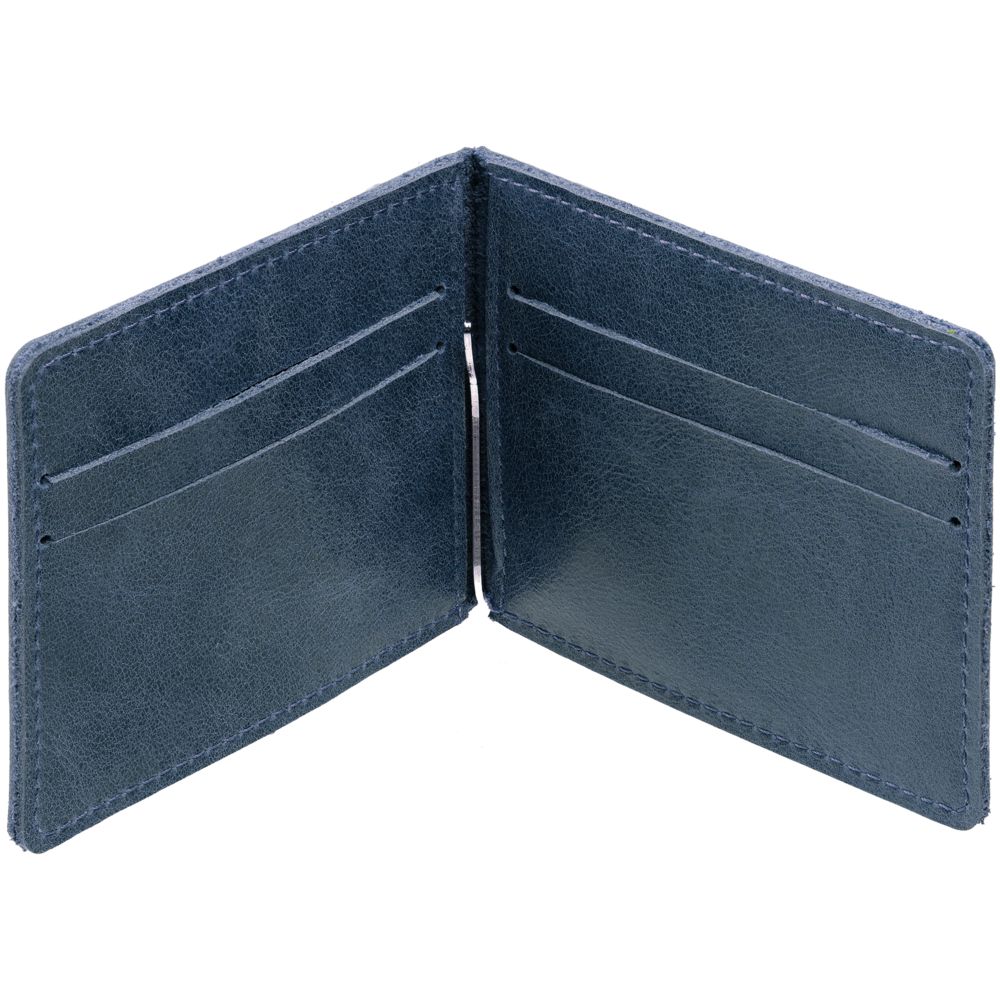 Зажим для купюр Apache, синий (Изображение 4)