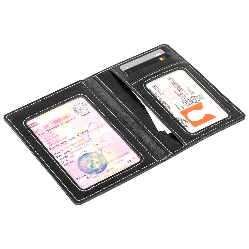 Бумажник водителя Apache, черный (Изображение 5)