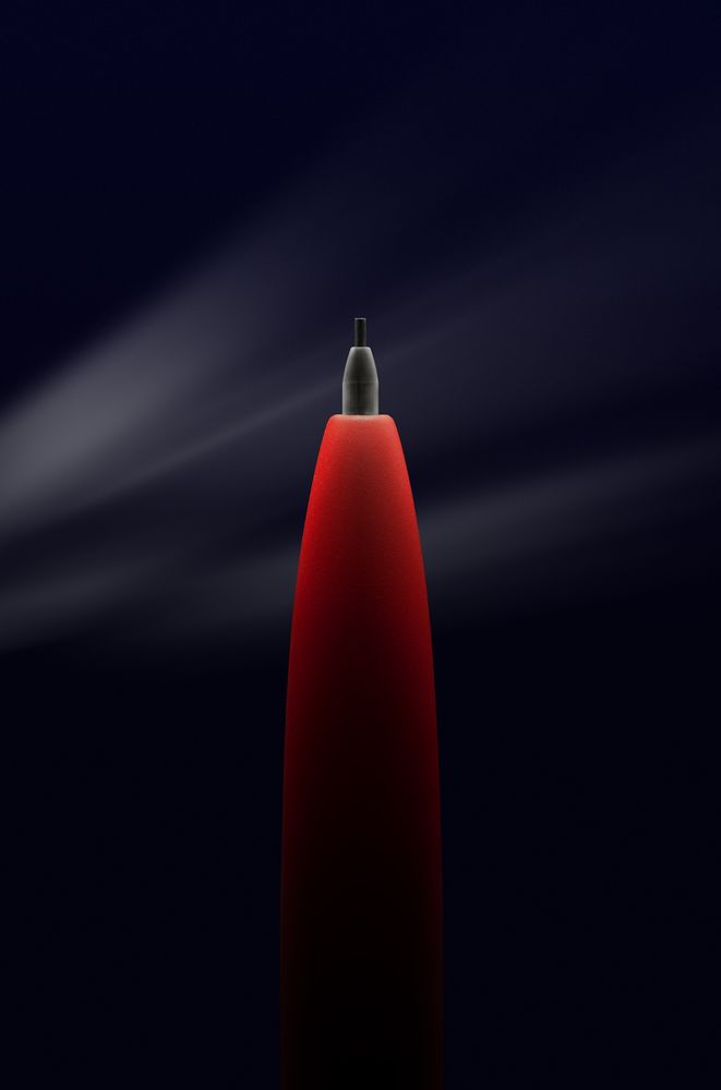 Карандаш механический Prodir DS8 MRR-C Soft Touch, красный (Изображение 5)