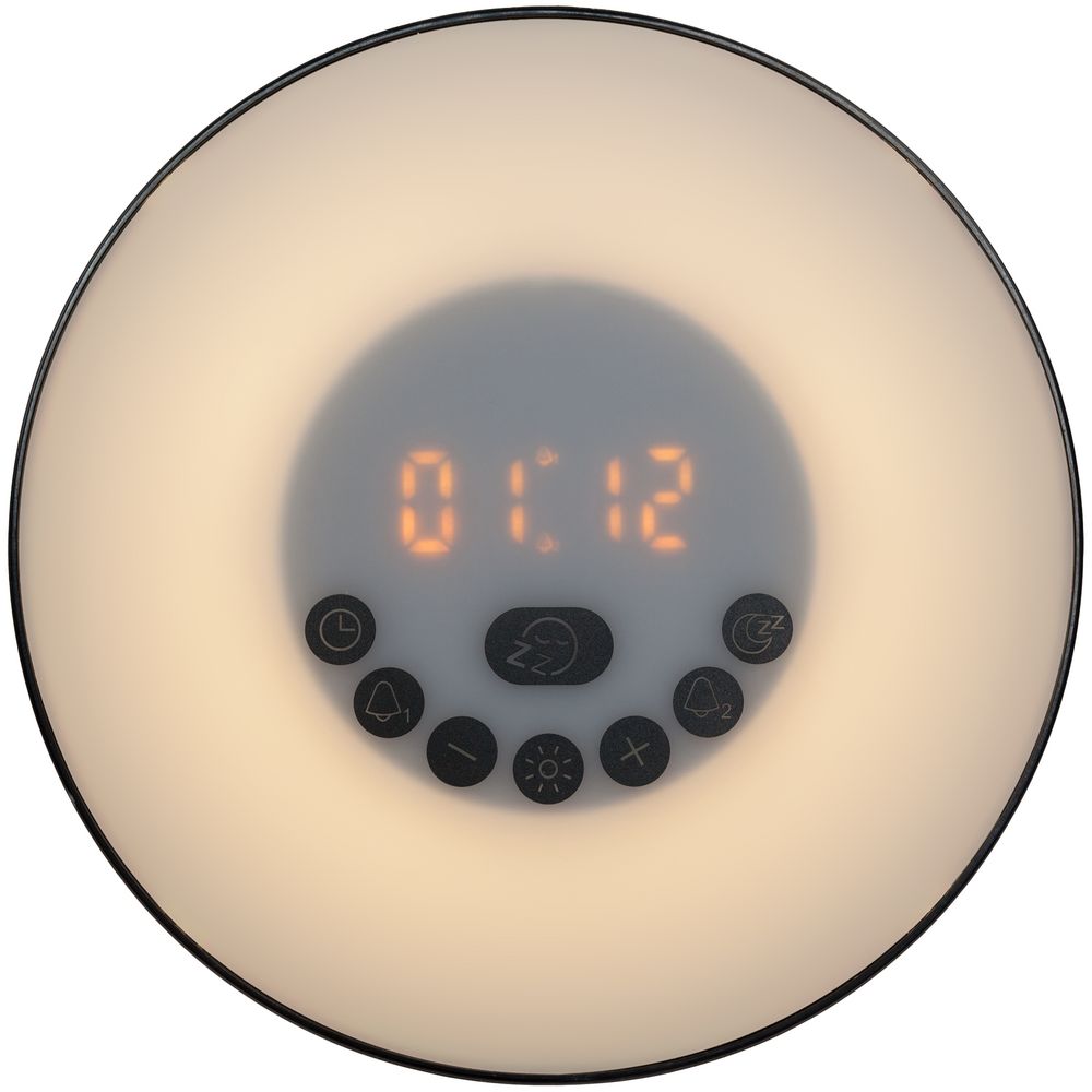 Лампа-колонка dreamTime для пробуждения светом и музыкой, черная (Изображение 4)