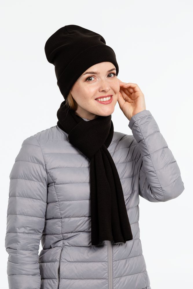 Шарф Real Talk, черный (Изображение 6)