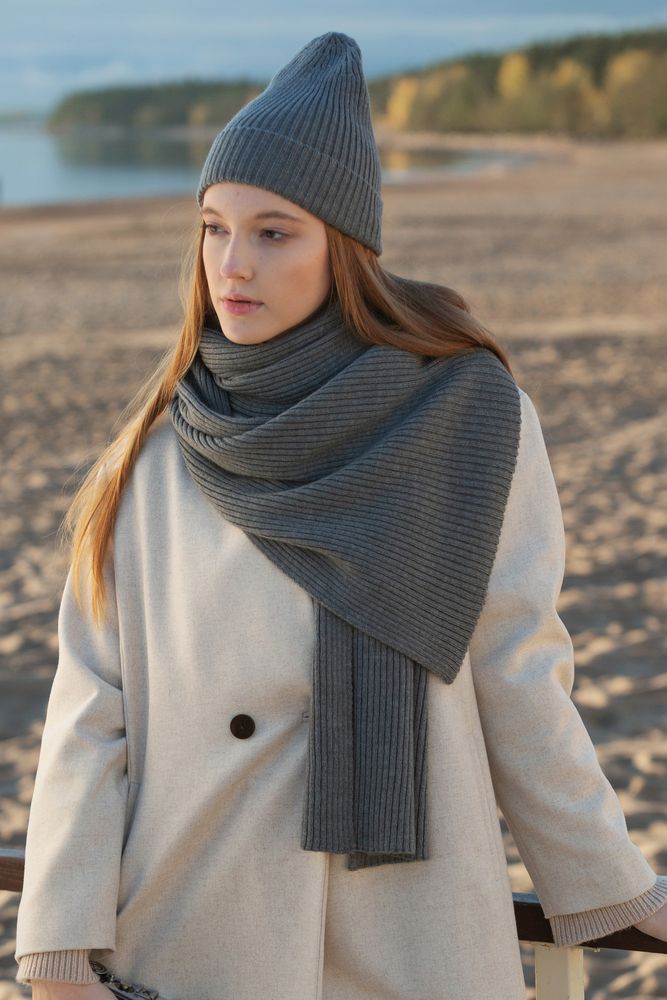 Шарф Alpine, серый (Изображение 7)