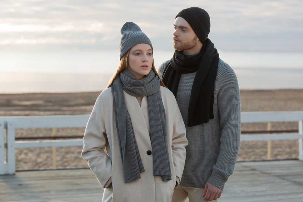 Шарф Alpine, серый (Изображение 8)