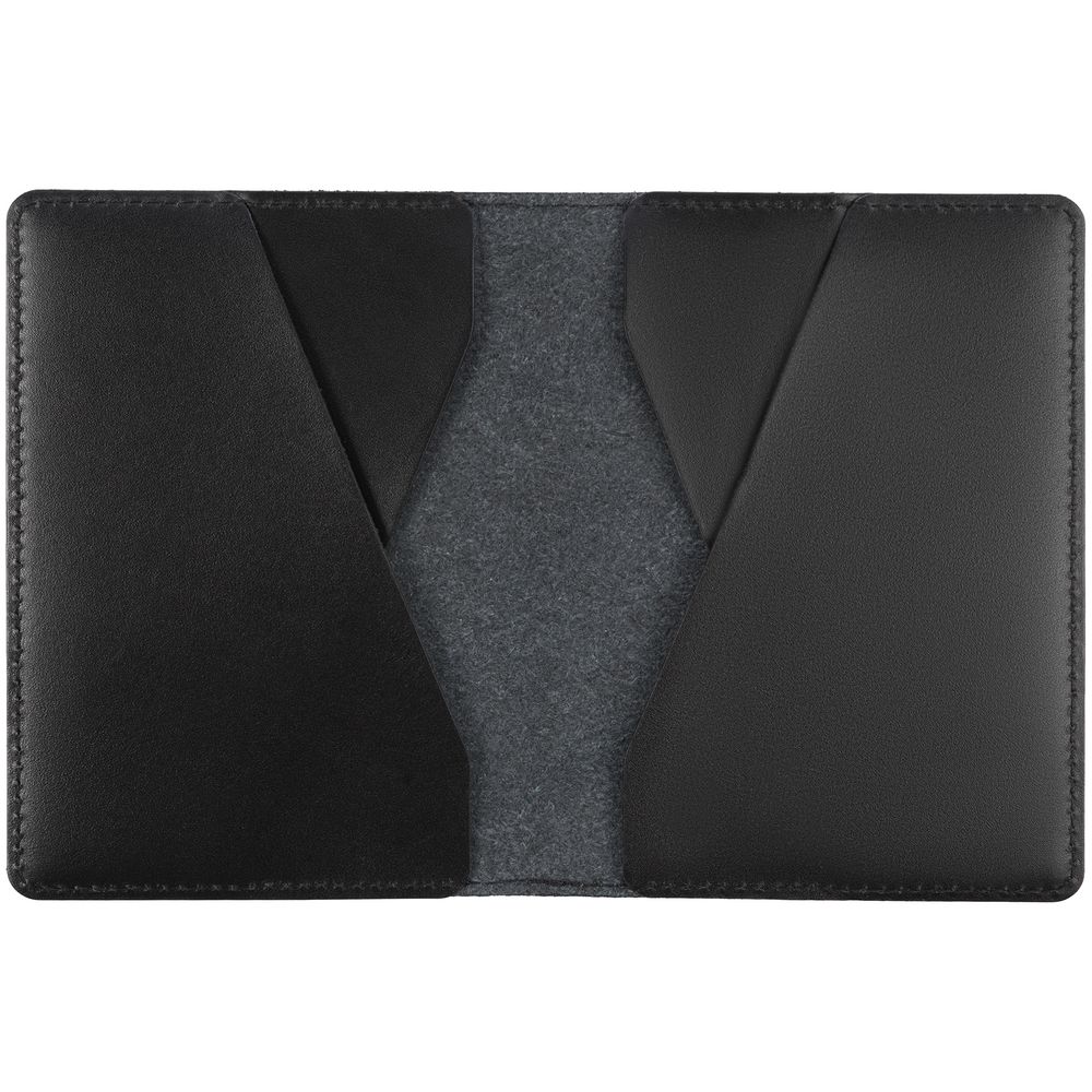 Обложка для паспорта inStream, черная (Изображение 2)