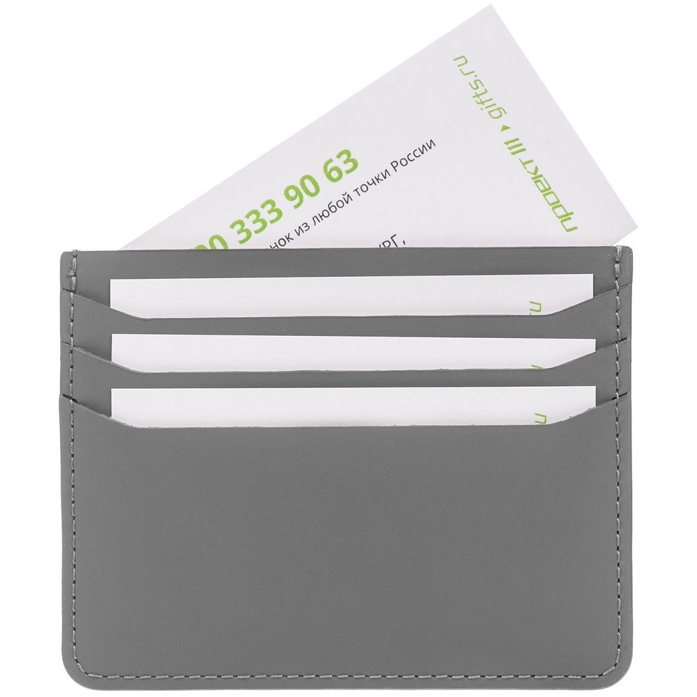 Чехол для карт Alaska, серый (Изображение 4)