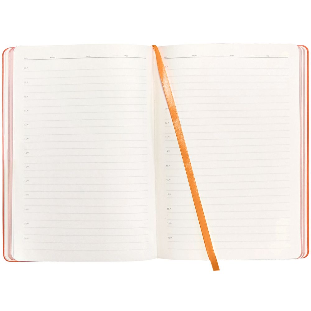 Ежедневник Shall Light, недатированный, оранжевый (Изображение 5)