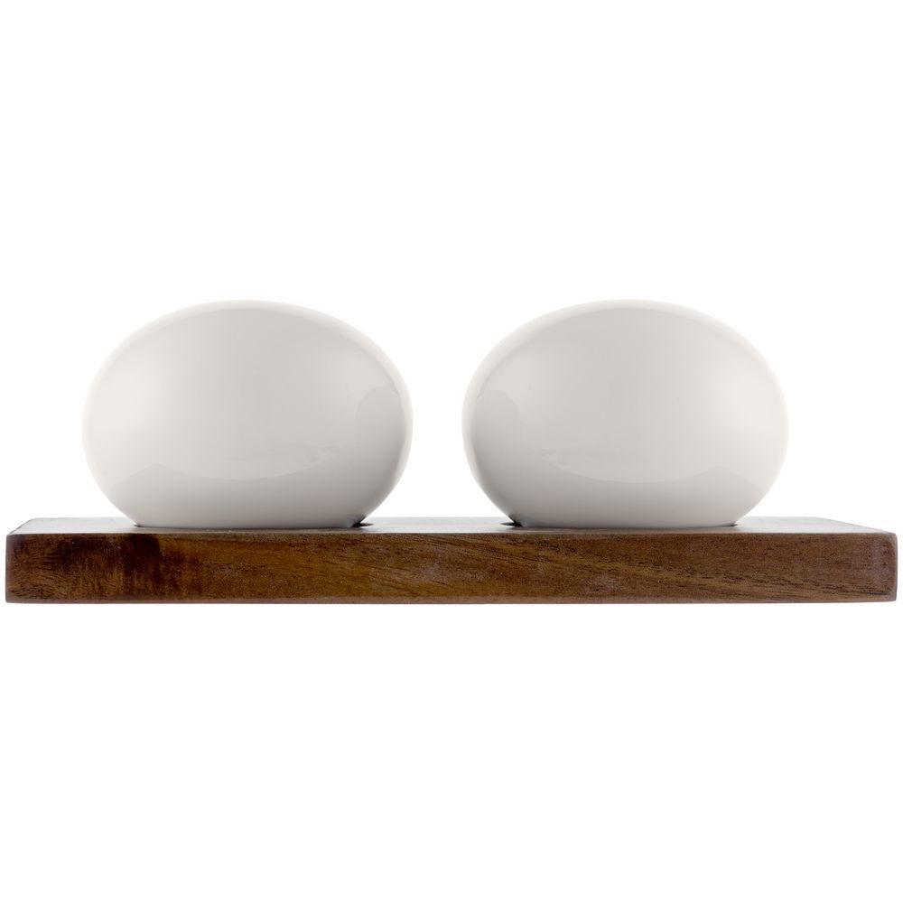 Набор из солонки и перечницы Piacente, белый (Изображение 2)