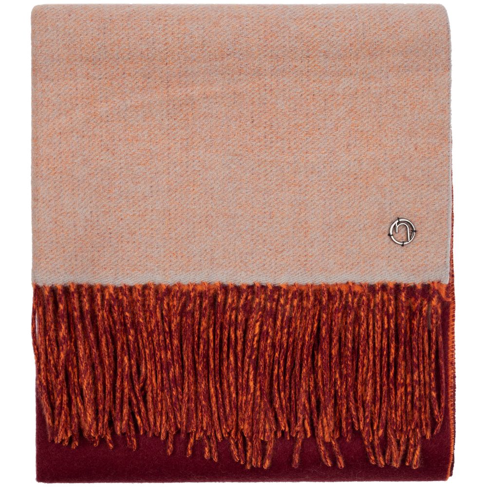 Палантин Charming, коричневый с оранжевым (Изображение 2)