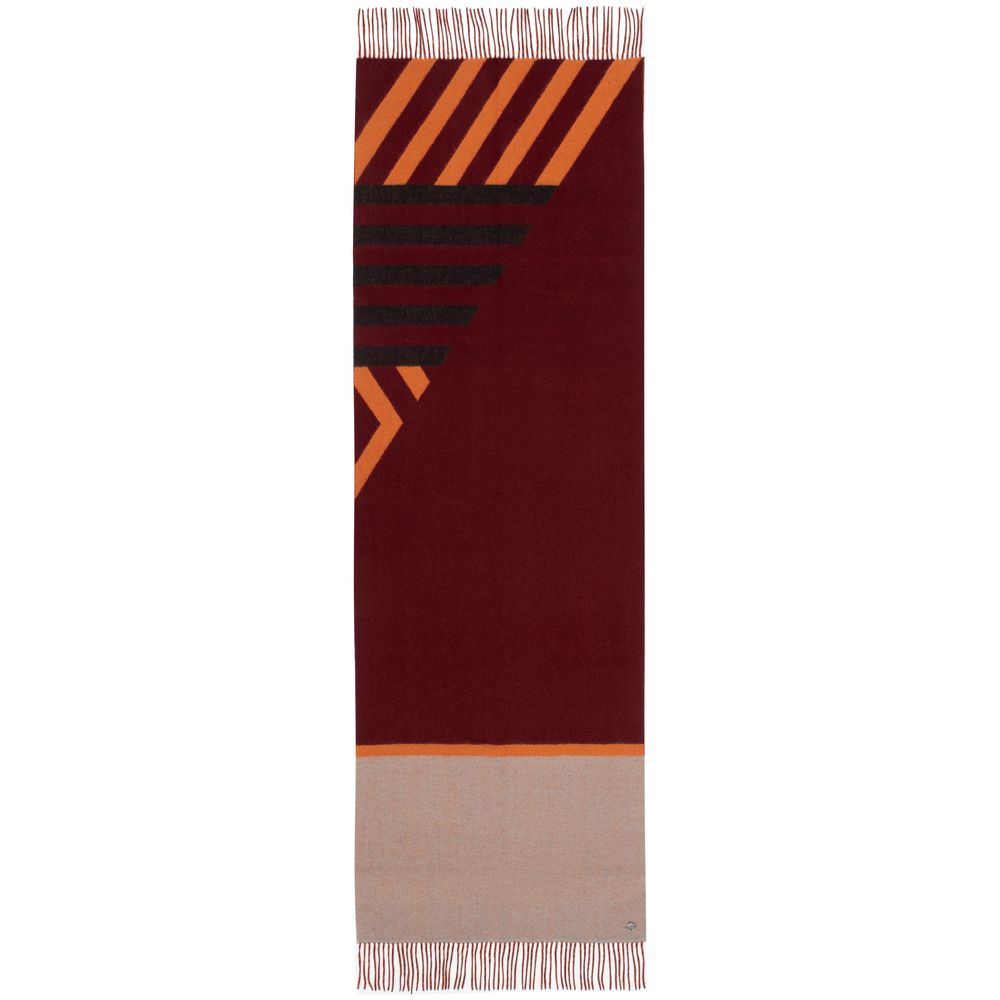 Палантин Charming, коричневый с оранжевым (Изображение 12)