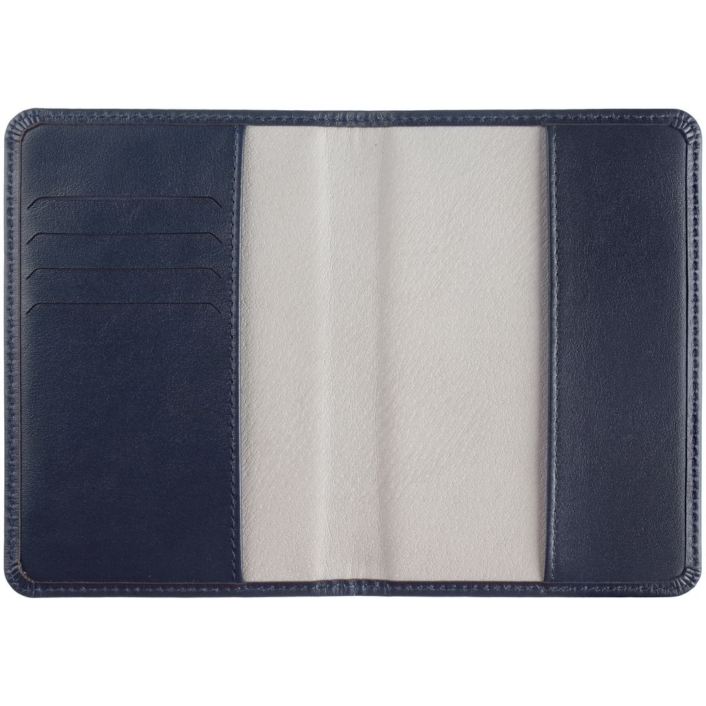 Обложка для паспорта Signature, синяя (Изображение 3)